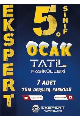 Ata 5.sınıf Yarıyıl Tatil Seti