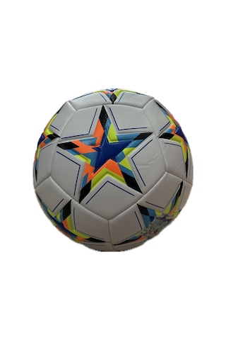 Şampiyonlar Ligi Özel Tasarım İstanbul 2024 Topu 480 Gram Sert Zemin Futbol Topu Beyaz