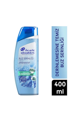 Head & Shoulders Derinlemesine Temiz Buz Serinliği Kepeğe Karşı Etkili Şampuan 400 ML