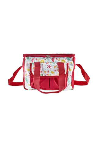 Karaca Container Summer Vibe Yalıtımlı Piknik Çantası 20 L Kırmızı