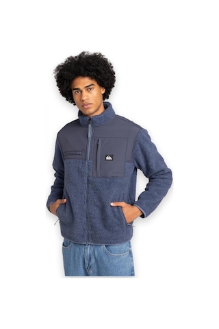 Quiksilver Eqyft04980 Shallow Water Fz Ceket Mavi Erkek Ceket Mavi