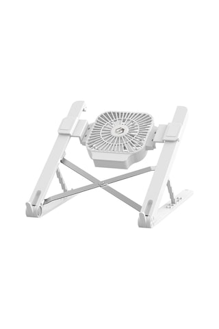 Didadodo Taşınabilir 5 Seviyeli Soğutuculu Laptop Standı - 17 İnç'e Kadar Uyumlu Ve Kullanışlı Ayarlanabilirlik