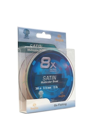 Dft Bojin 8x Satin M.color İp Misina 0.14 Mm 300 M