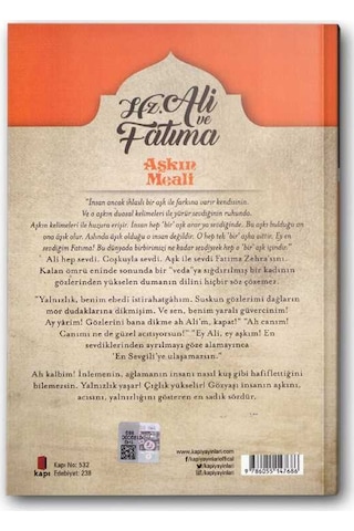 Hz. Ali ve Fatma - Aşkın Meali 3 - Sinan Yağmur - Kapı Yayınları