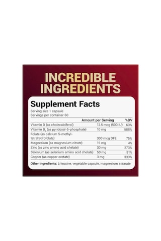 Dr.berg Zınc 60mg Per Servıng 60 Kapsül