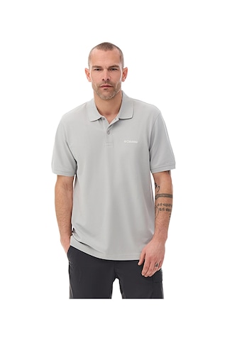 Columbia M Cascade Range Solid Polo Erkek Outdoor Tişört Cs0214 Gri