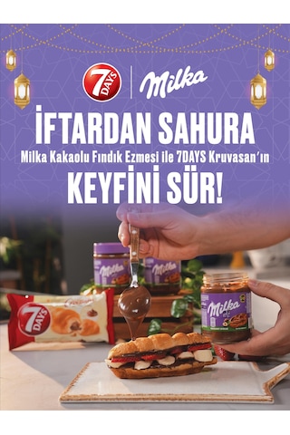 Milka Spread Hazelnut Sürülebilir Çikolata Kakaolu Fındık Ezmesi 350 Gr - 2 Adet