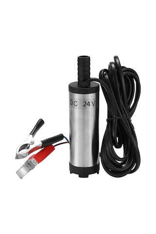 Homyl 38mm Dizel Pompa Su Yağı Yakıt Transferi Gümüş-24v
