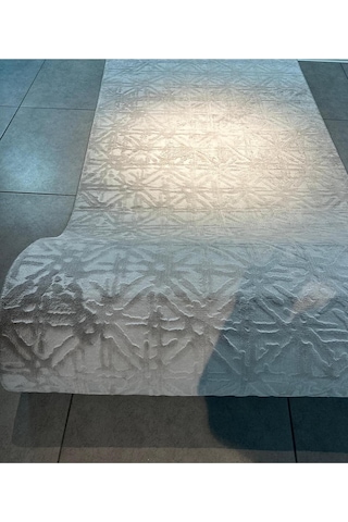 Merinos Rölyef Gri Jel Dmr Halıcılık Salon, Mutfak. Koridor Kaymaz Taban Keçe Taban Yıkanabilir Kesme Yolluk