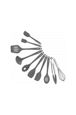 Valletta Vlt1118 Salvatore 10 Parça Spatula Set Gri