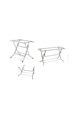 Ozdoganlaravm Dogant Ahşap-Werzalit 90 Cm Masalar Için Katlanabilir Masa Ayağı