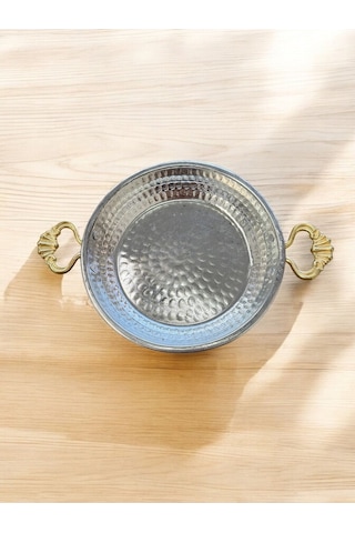 Çekiç Dövme Orta Boy Bakır Tava