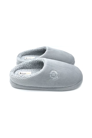 Shoemio Bogart Erkek Ev Terliği Gri