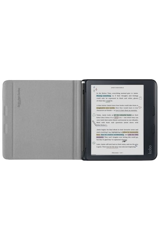 Kobo Libra Colour Notebook Sleepcover Siyah