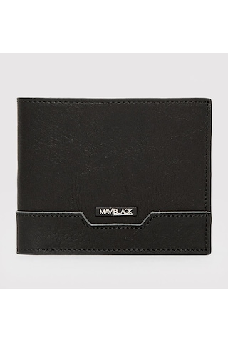 Mavi M0912365-900 Mavi Black Hakiki Deri Cüzdan siyah