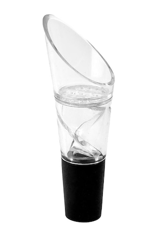 Jumbo Wineart Şarap Damlatıcı Ve Stopper 32x24x26 Cm Siyah