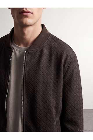 Lcw Vision Kahverengi Loose Fit Erkek Bomber Ceket