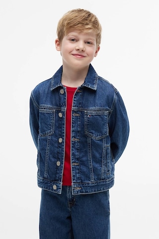 Tommy Hilfiger Kız Çocuk Ceket Ks0ks00753 Mavi