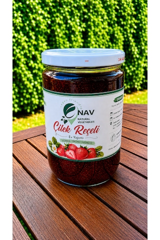 Nav Ev Yapımı Çilek Reçeli 900 Gram Nav Ev Yapımı Çilek Reçeli 900 Gram