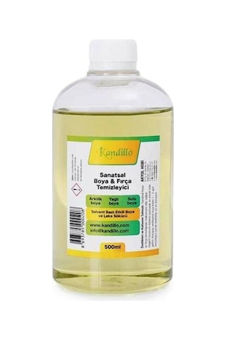 Sanatsal Boya Ve Fırça Temizleyici Sıvı 100 Ml. Artist Brush Clea