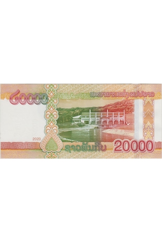 Laos 20.000 Kip 2020 Çil.
