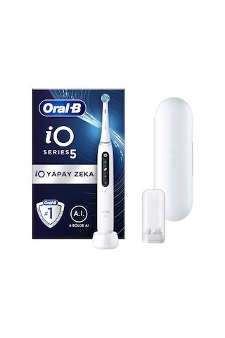 Oral-B iO 5 Şarjlı Diş Fırçası Beyaz