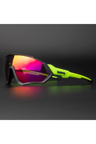 Kapvoe Wind Değişebilir 5 Lens Mtb Polarize Bisiklet Spor Dağ Kay