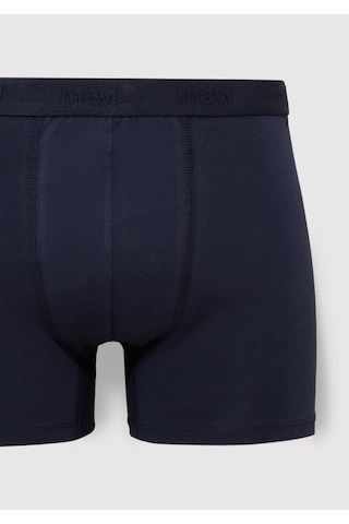 Mavi - Lacivert Basic Boxer 092121-30761 Lacivert