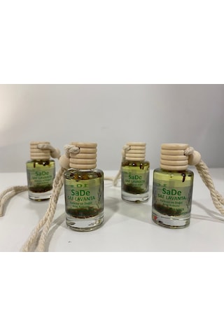 Dekoratif  Ev & Araç Kokusu Organik Lavanta Ferahlığı 10 ML 4 Adet