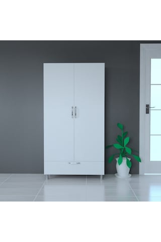 Mobilique 90cm 2kapaklı Gardrop Byz 600-00-141