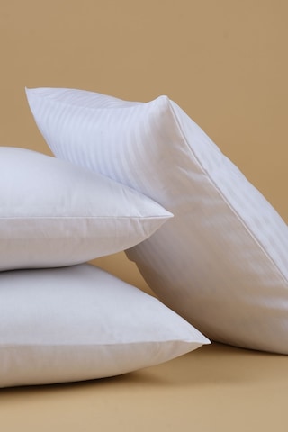 New York Serisi 2 Adet Microfiber Yastık 50x70cm 800gr Beyaz