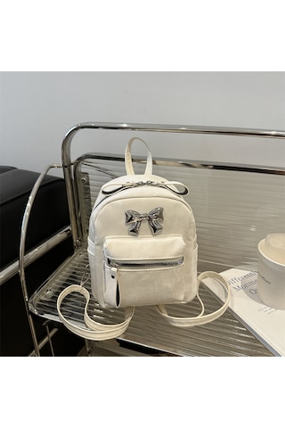 Sınıfa Çıkmak İçin Kadın Mini Sırt Çantası-siyah Siyah