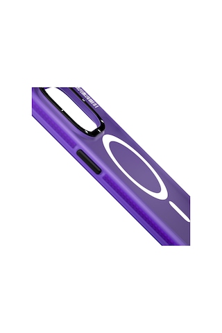 Apple Uyumlu iPhone 13 Pro Max Kılıf Magsafe Şarj Özellikli Youngkit Colored Sand Serisi Kapak