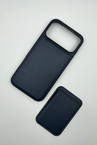 Digimanya Apple Uyumlu iPhone 17 Pro Premium Deri Magsafe Cüzdanlı Kart