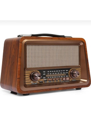 Royaltrend RT-810 Eskitme Görünüm Nostaljik Ahşap Radyo
