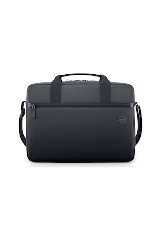 Dell 14-16 Ecoloop Essential Evrak Çantası - Cc3624 - Fermuarlı Ön Cep, Bagaj Geçişi, Ayarlanabilir Omuz Askılı Hafif - Siyah 01