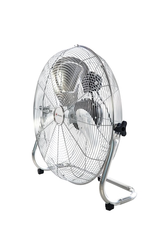 Muzeko Mzk-20sh Yer Tipi 150w Gri Sanayi Vantilatör Ev İçin Kullanıma Uygun Değil %100 Bakır