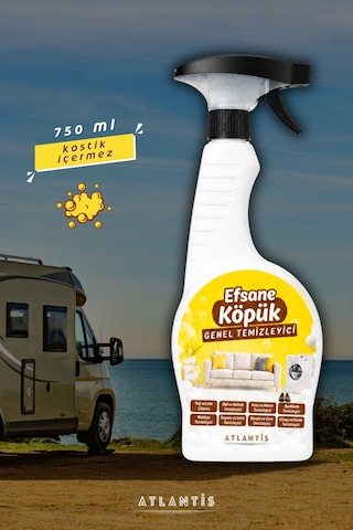 Köpük Karavan Ve Tekne Genel Temizleyici Kimyasal 750 Ml