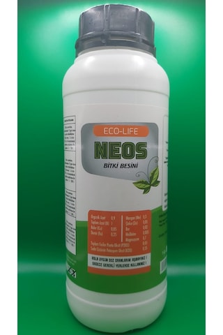 NEOS BİTKİ BESİNİ Süs Bitkileri Saksı Salon Balkon Hobi 1 LT.