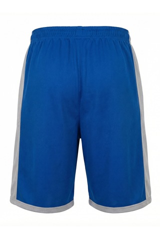 Orendahill Erkek Spor Şort Hızlı Kuruyan Esnek Regular Fit Gym Cepli Yan Çizgi Detaylı Activewear Saks Mavi