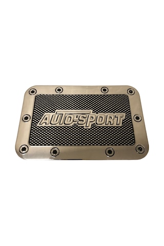 Renault 9 Autosport 18x12 Cm Depo Kapağı Kaplaması Krom