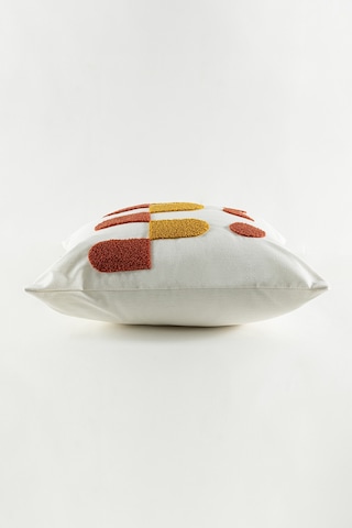 Koza Home Craft Hardal Kiremit Dairesel Desenli Boncuk Elyaf İç Dolgulu Kır Hardal