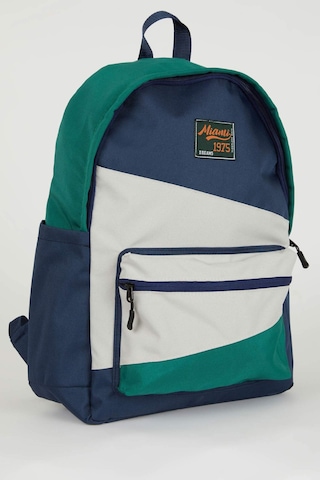 Defacto Unisex Su Geçirmez Kumaş Okul Sırt Çantası A9333AXNSNV2 Lacivert