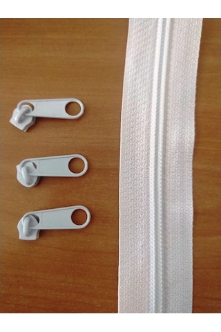 Algelsineve 5'li Fermuar + Kursör Seti, 1 Metre 5 Adet