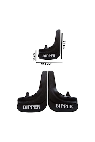 Peugeot Bipper Tepee Bipper Yazılı 2'li Tozluk Çamurluk Paçalık