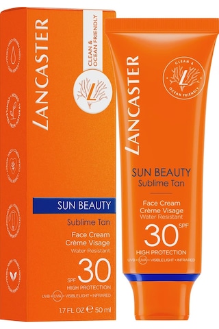 Lancaster Sun Beauty Güneş Sonrası Yüz Bakım Kremi SPF30 50 ML