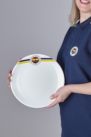Neva N3428 Fenerbahçe Lisanslı Arma Logo 2'li Servis Tabağı Fb-ZC148TDS01