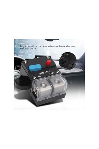 Lemestar Oto Elektrikli Cihazları Koruyucu 300a Manuel Sıfırlama Özelliği Tekrarlı Kullanimlı Akım Kesici