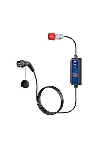 Cm 22kw 220v Dönüştürücülü Şarj Cihazı 16a/32a Hızlı Şarj Ünitesi Tip 2 Taşınabilir Kablo