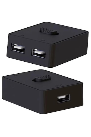 Usb 2.0 To Kvm Switch 2 Port Çoklu Pc Kasa Çoklayıcı Hub Anahtar